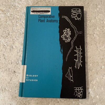 Comparative Plant Anatomy by Sherwin Carlquist August Printing 1965 HC