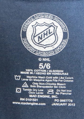 NHL St Louis Blues Boys Phineas and Ferb T-Shirt New Perry Platypus 4 5/6 - Picture 4 of 4