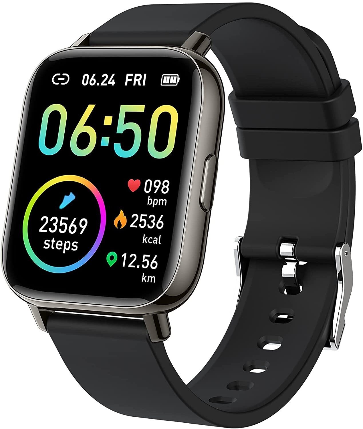 Smartwatch 1.69" multisport pour rythmer vos journées et vos entraînements