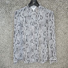 Express Top Womens Small Portofino Gray Snake...