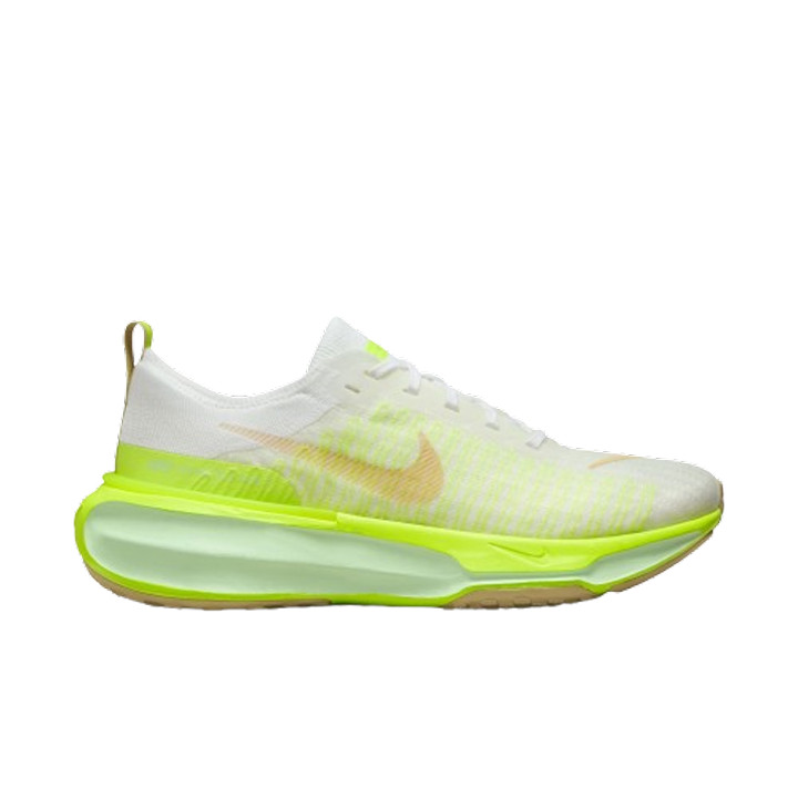 Nike ZoomX Invincible Run FK 3 Flyknit White Team Gold Volt DR2615-104 sz 13