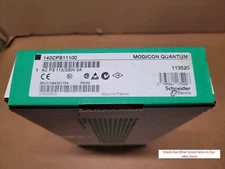 *NEW* Modicon Quantum 140CPS11100 Power Supply, 115/230VAC, 3A