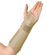 Vinyl Wrist and Forearm Splints Left, Large