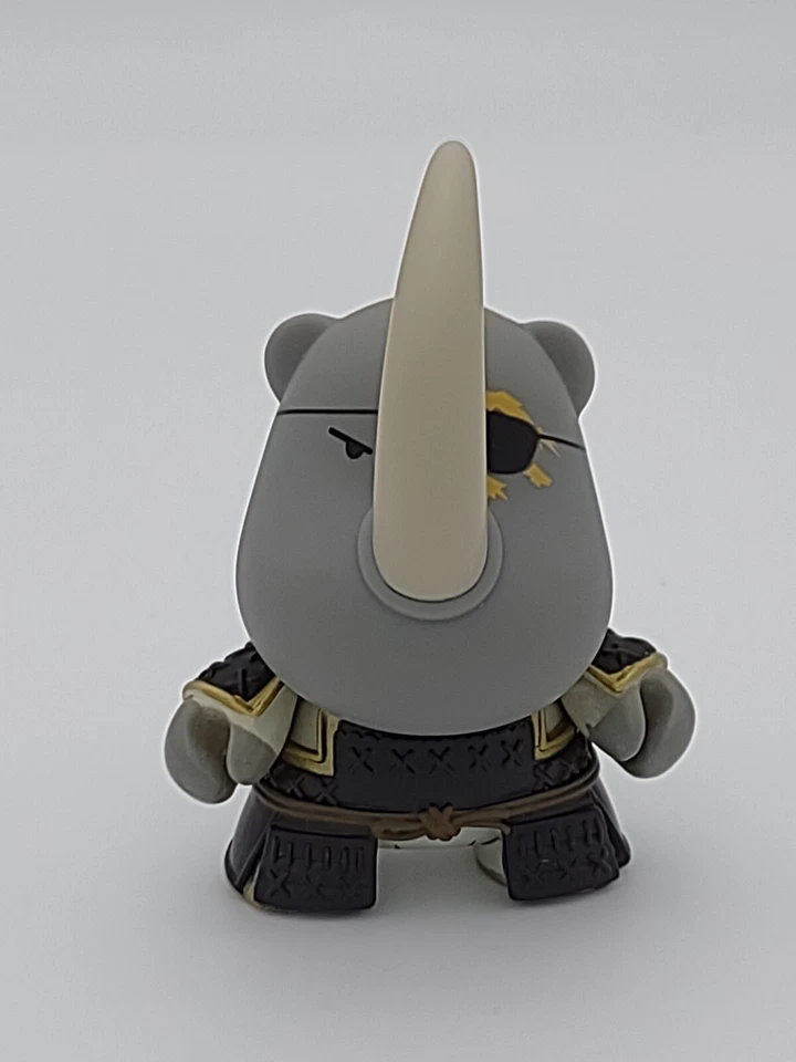 Kidrobot Dunny Gold Life Samurai Hicks 3" Vinyl Figure 2/16 Huck Gee - Image 2 of 4