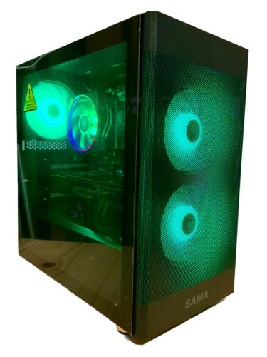 RGB Custom Gaming PC / Ryzen 2700X RTX 2070 16GB RAM 1TB SSD Windows 11 Pro WiFi - Picture 7 of 13
