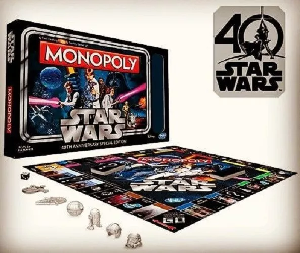 HASBRO: Jeu de société Star Wars Monopoly Light Side Edition