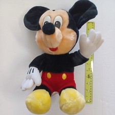 Vintage 1986 Disney Disneyland 16" MICKEY MOUSE Plush Doll Stuffed Toy RARE
