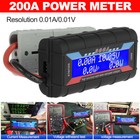 150A DC LCD Digital Monitor Amp Watt Meter RC Battery Solar Power Analyser Tool~