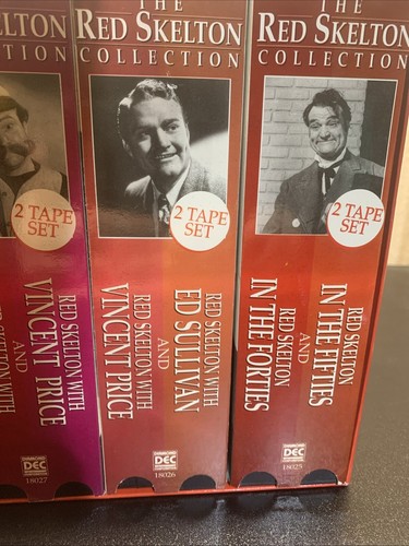 The Red Skelton Collection 10 Tape VHS Set 50's - 60's Classics (z) - Picture 5 of 5