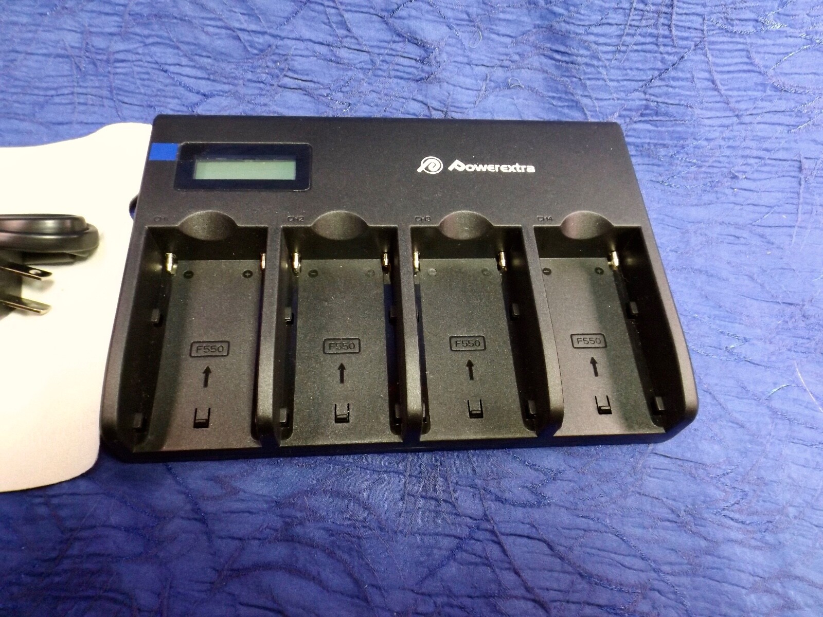 Powerextra 4 Channel Battery Charger