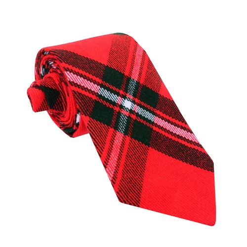 Men's Scottish Neck Ties For Kilt Various Clan Tartan Acrylic Wool Necktie AAR - Picture 38 of 121