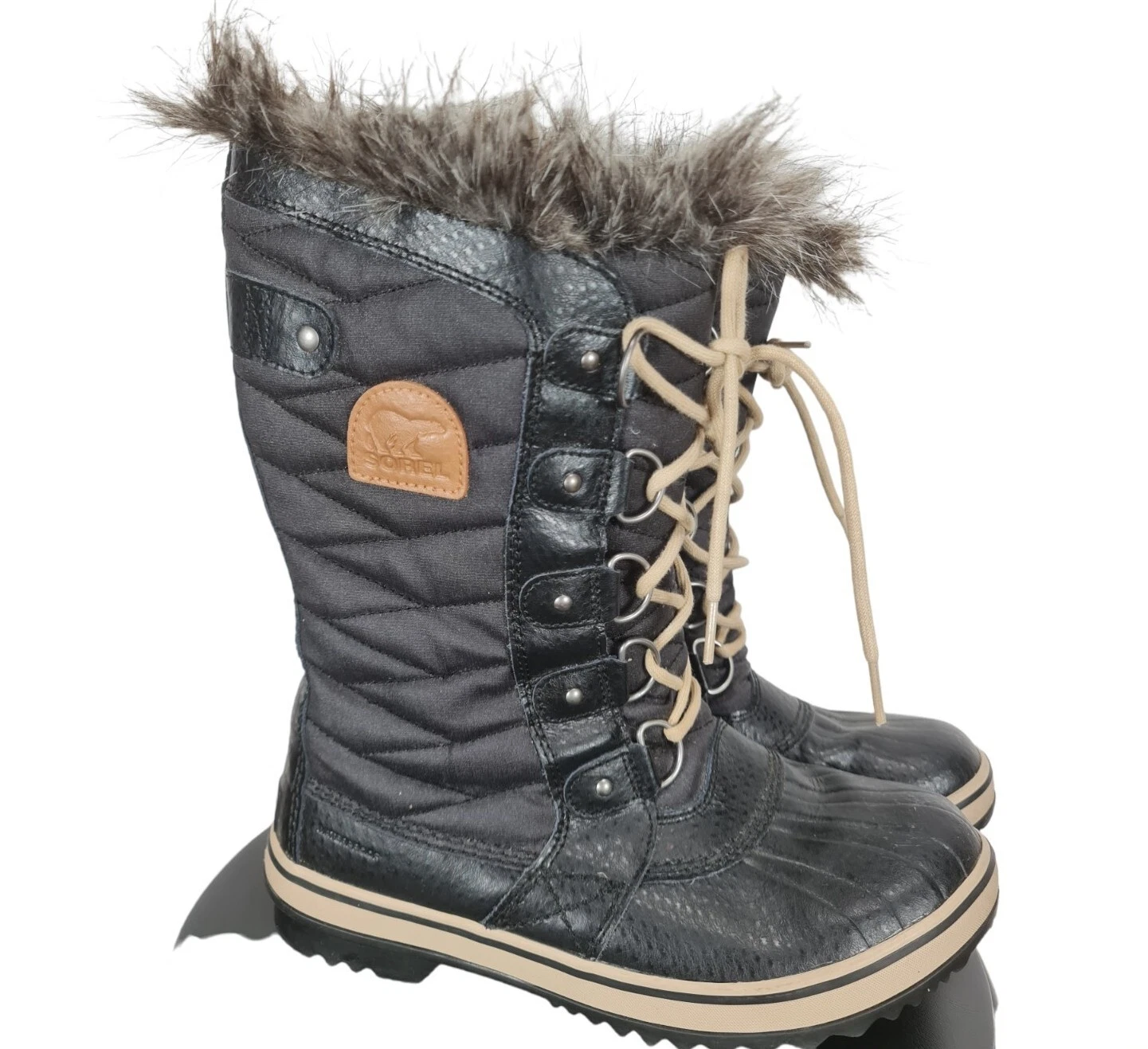 sorel tofino ii waterproof canvas & leather boots