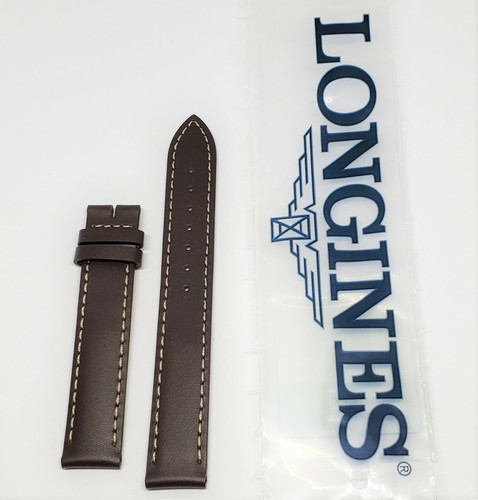 Original Longines 14mm Brown Genuine 