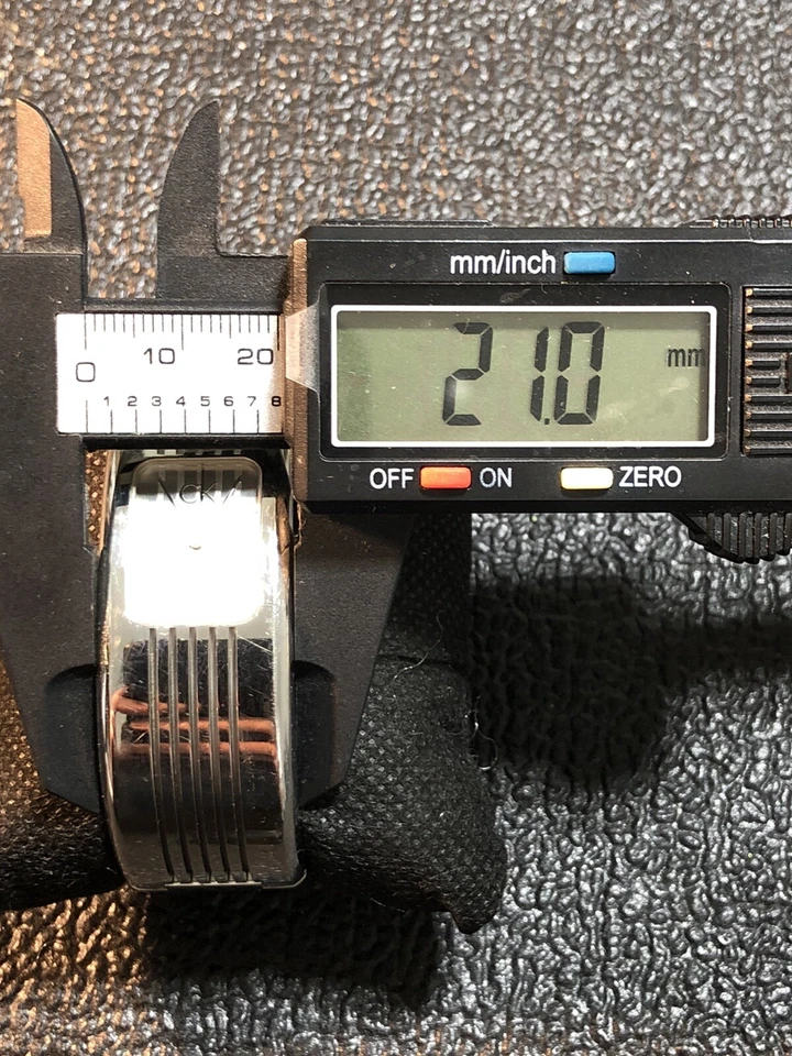 Women's Calvin Klein Swiss Quartz 21mm Stainless Cuff Bangle Watch New Battery - Image 4 of 4