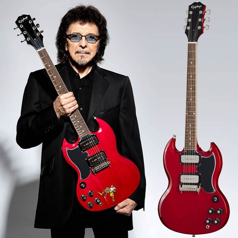 Epiphone Tony Iommi SG Special Vintage Cherry with hard case Epiphone Tony Iommi SG Special Vintage Cherry with hard case