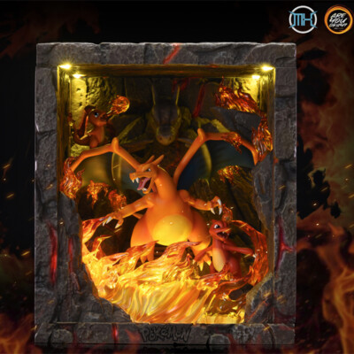 AYO.studio Charizard Resin Model Painted Statue Pre-order H25cm Collection