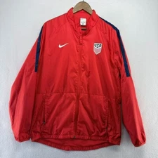 Nike US Mens National Team Jacket Large USMNT Repel Academy Zip Windbreaker