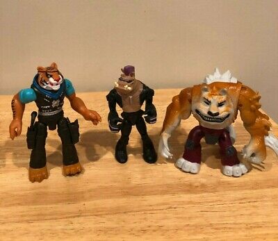 TMNT Teenage Mutant Ninja Turtles Rat King, Dogpound, Shredder Figure lot