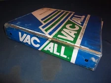 VAC-ALL E5 E10 STREET CLEANER SWEEPER PARTS OPERATION SHOP SERVICE REPAIR MANUAL