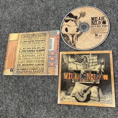 Willie Nelson Milk Cow Blues CD 2000 Island BB King Jonny Lang FreeShip NoCase
