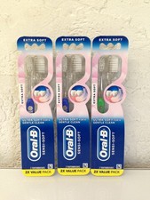 Oral-B Sensi Soft Toothbrush Extra Soft Bristles Gentle Clean-3PK 6 Toothbrush 