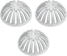 Heavy Duty Aluminum Dome Floor Drain Cover and Drain Strainer,