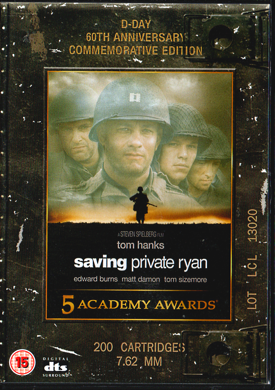 Saving Private Ryan - DVD - 15 - World War II Movie - Tom Hanks - FAST POST