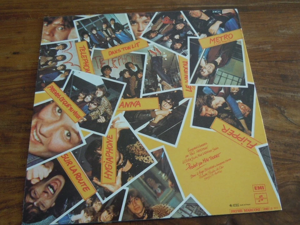 disque vinyle 33 tours  TELEPHONE 1977 - Photo 2/3