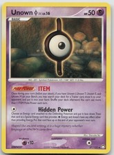 Unown [I] Rare Mysterious Treasures 37/123 LP Daisuke Ito on eBay