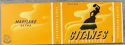 Vintage Collection - Gitanes - France   - 70s - Empty
