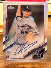 2021 Topps Chrome Refractor Codi Heuer RC On Card Auto RA-CH #'d /499 White Sox