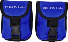Scuba diving weight pocket pouch with quick release buckles