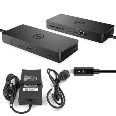 Dell WD19 + 180W Power Adapter Dock Type C Thunderbolt Video Port Expander HDMI