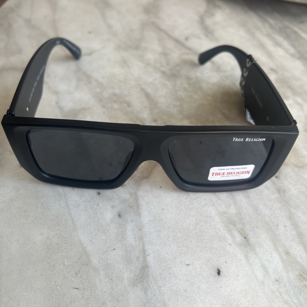 TRUE RELIGION Matte Black Sunglasses Black Lenses TRM1894X-L4MBF-S