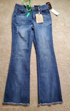 Democracy Ittty Bitty Medium Wash Denim Jeans Sz 6 Reg