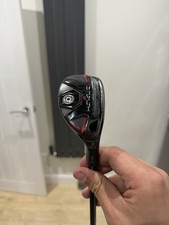 Taylormade Stealth 2 Plus #3 Hybrid Golf Club, 19.5 Degree Stiff Flex Kai'li Red