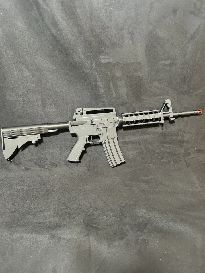 Carabina M4 1:1 réplica rifle pistola juguete para cosplay/exhibición de pared escala 1/1/propulsor Foto 4 de 4