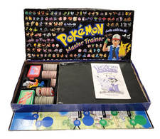 Pokemon Master Trainer Board Game Vintage Has...