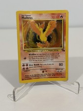 Pokemon Moltres Holo Rare TCG Card 12/62 Fossil WOTC, Legendary Bird