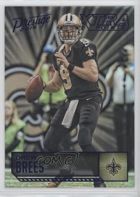 2016 Panini Prestige Xtra Points Blue Drew Brees #123 0o5