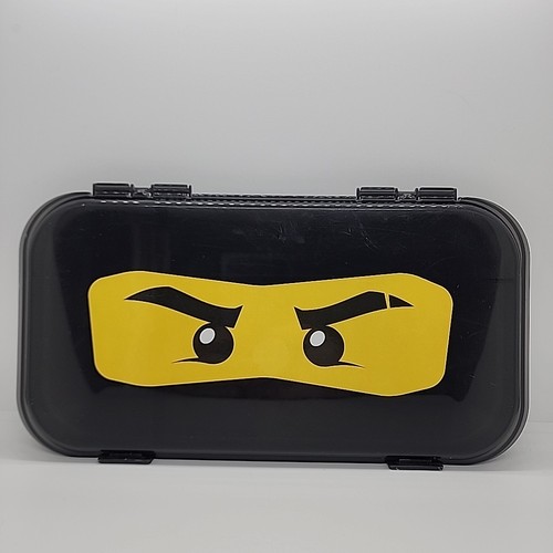 2011 LEGO NINJAGO DIVIDED CARRYING STORAGE CASE FOR MINIFIGURES / LEGO PIECES