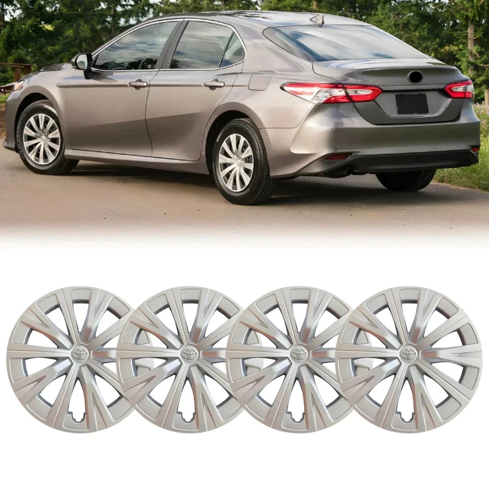 2018-2024 FITS CAMRY 16" HUBCAP WHEELCOVER SILVER   61183 4 pack