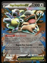 Mega Kangaskhan ex 104/132 Double Rare Mega Evolution