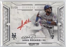 2018 Topps Diamond Icons Red Ink Auto 21/25 Amed Rosario #RIA-ARS Auto 0zr4