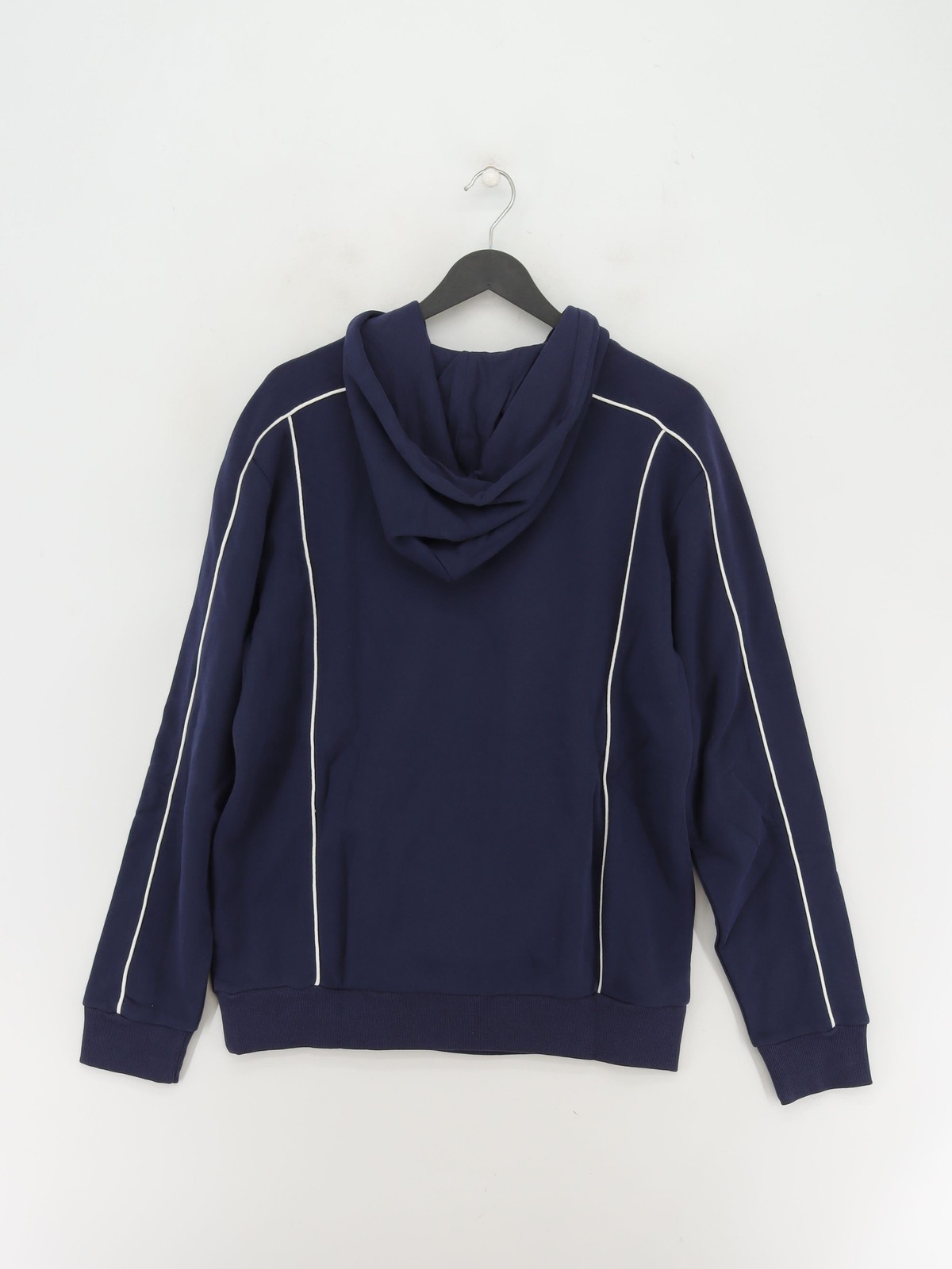 Fila Men's Hoodie M Blue Cotton with Polyester Pullover New with tags