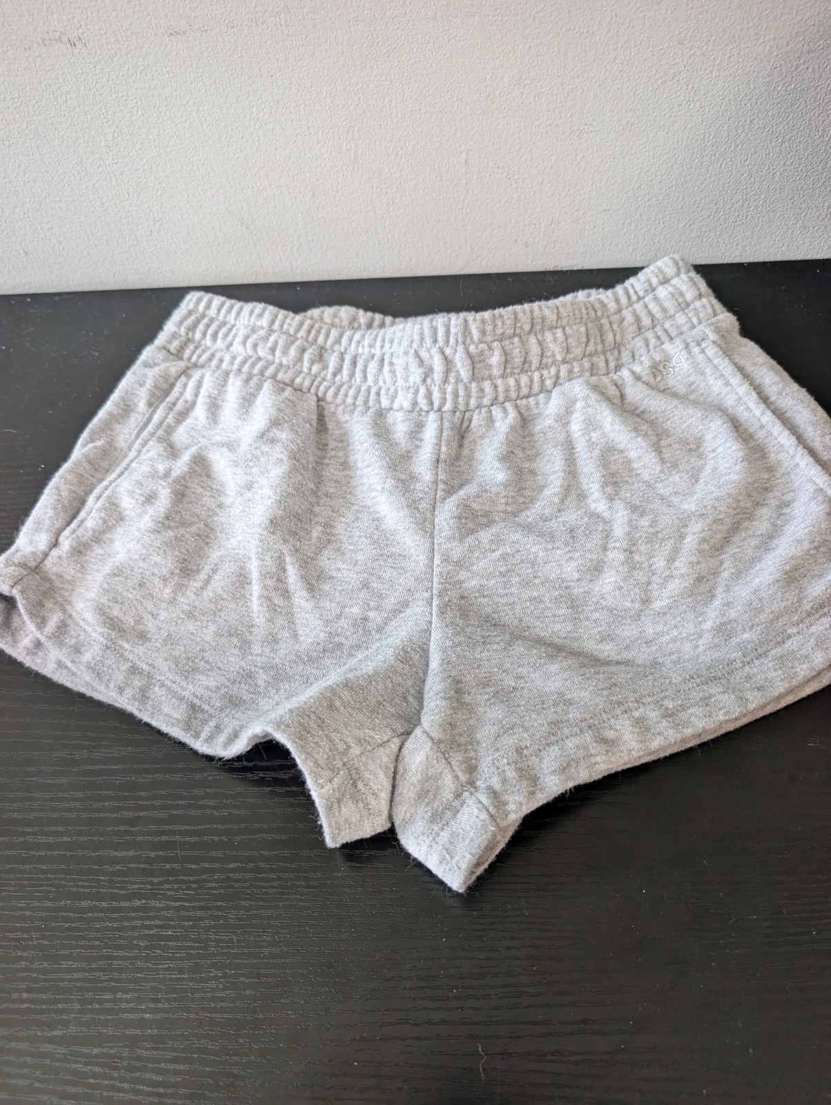 DSG Girl's Cotton Soft Gray Shorts Size Medium 10/12