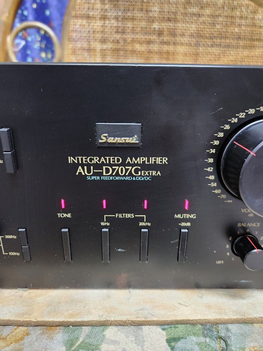 Sansui AU-D707G インテグレーテッドアンプ SANSUI AU-D707G Extra | MacBSの日常生活的日記