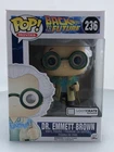 Funko POP! Movies Back to the Future Dr. Emmett Brown Lightning #236 NOT MINT