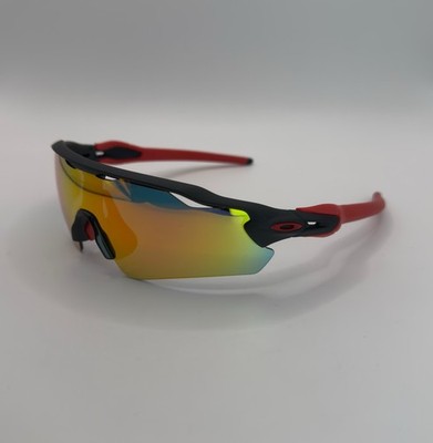 O Radar EV Path Sunglasses W/ Prizm Red Lenses, Black/ Red Frame OO9208