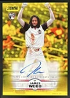 2025 Topps Stadium Club James Wood Auto RC Yellow Foil Rookie #SCBA-JW Nationals